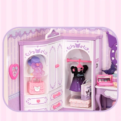 Gambar Rolife Miniatur Kuromi Chic Super Star Set 87 pcs - Mix