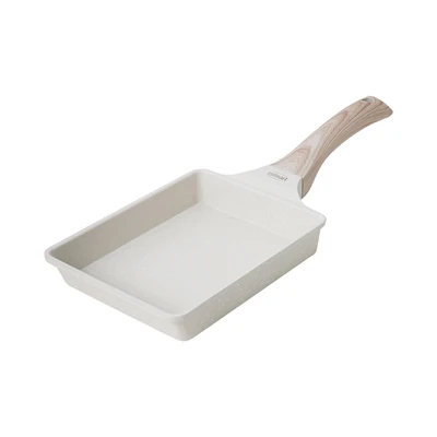 Gambar Culinart Wajan Penggorengan Telur Aluminium Cast 18 cm - Putih