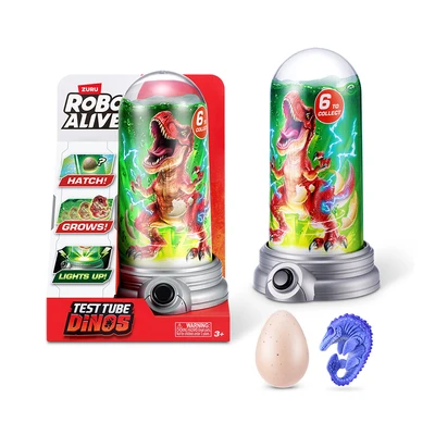 Gambar ZURU Robo Alive Test Tube Dinos Series1 Random