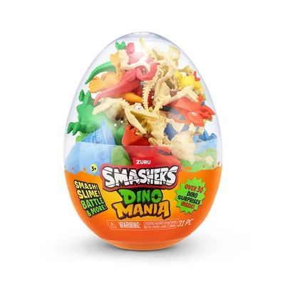 Gambar ZURU Set Smasher Dino Mania Large Egg - Mix