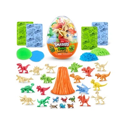 Gambar ZURU Set Smasher Dino Mania Large Egg - Mix