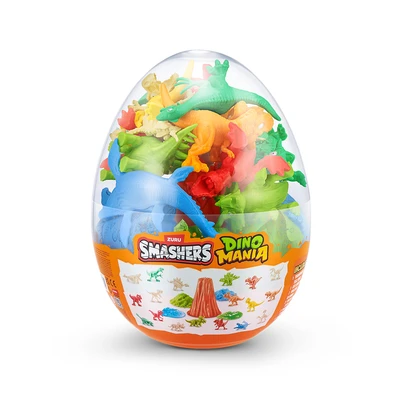 Gambar ZURU Set Smasher Dino Mania Large Egg - Mix