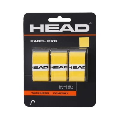 Gambar Head Overgrip Padel Pro Set 3 pcs - Kuning