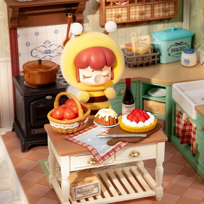Gambar Rolife Super Creator Miniatur Farmhouse Kitchen Set 126 pcs - Mix