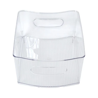 Gambar Culinart Wadah Penyimpanan Kulkas Plastik 30.5x20.3x10 cm Transparan