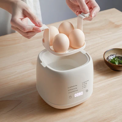 Gambar Kris Alat Perebus Telur Serbaguna 9 Eggs 300 Watt - Putih