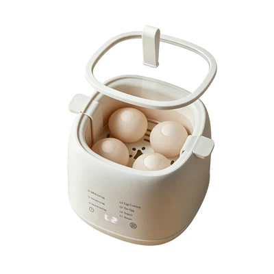 Gambar Kris Alat Perebus Telur Serbaguna 9 Eggs 300 Watt - Putih