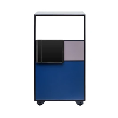 Gambar Lucell Brankas Tahan Api EGE-100 - Ivory/Silver/Navy