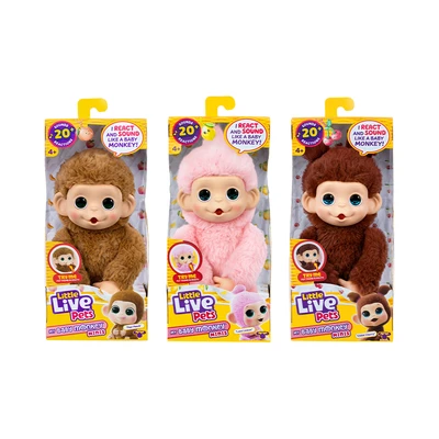 Gambar Little Live Pets My Baby Monkey Minis Single Pack Random