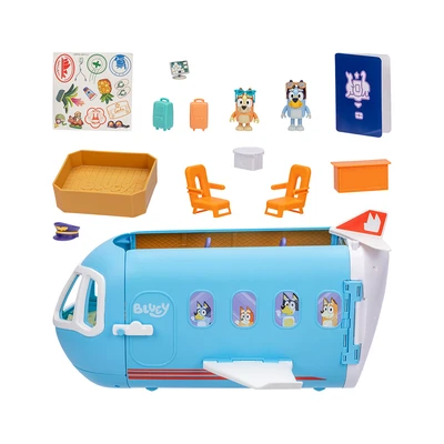 Gambar Bluey Playset 3 In 1 Transforming Airplane - Biru