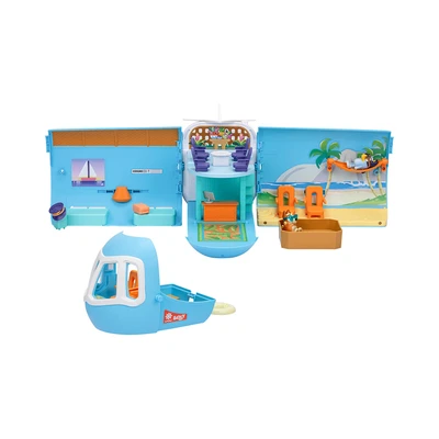 Gambar Bluey Playset 3 In 1 Transforming Airplane - Biru