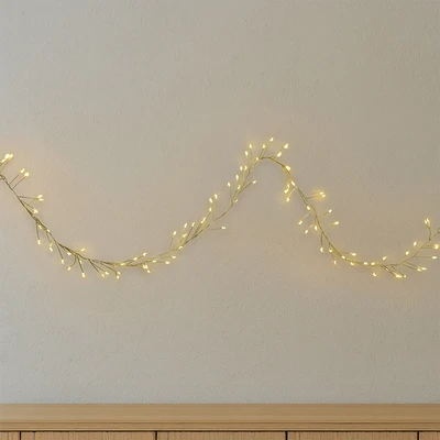 Gambar Noelle Lampu Hias Natal Christmas LED Cluster Warm White 720L - Kuning