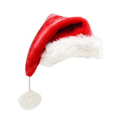 Gambar Noelle Topi Natal Christmas Santa 44 cm - Merah/Putih