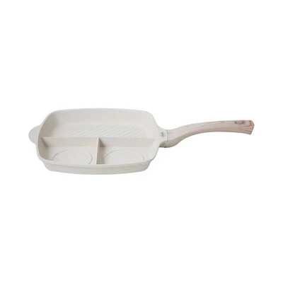 Gambar Culinart Wajan Penggorengan 3-in-1 Aluminium 26 cm - Krem