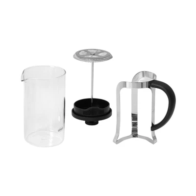Gambar Culinart Chaka Teko Kopi French Press 600 ml Transparan - Hitam