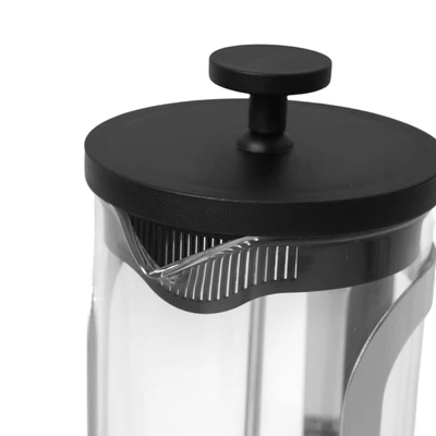Gambar Culinart Chaka Teko Kopi French Press 600 ml Transparan - Hitam