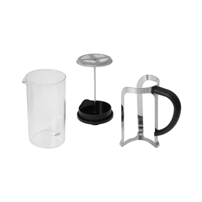 Gambar Culinart Chaka Teko Kopi French Press 1 Liter Transparan - Hitam