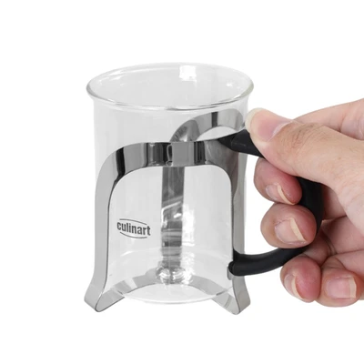 Gambar Culinart Mug Kopi Kaca Borosilicate Set 2 pcs Transparan