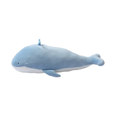 Gambar Informa Bantal Anak Cooling Fabric Whale 102x35 cm - Biru