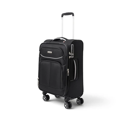 Gambar Luggo Preston Koper Twill Nylon TSA Lock 20 Inch - Hitam