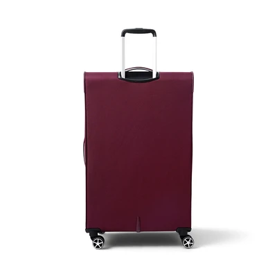 Gambar Luggo Preston Koper Twill Nylon TSA Lock 28 Inch - Merah Burgundy