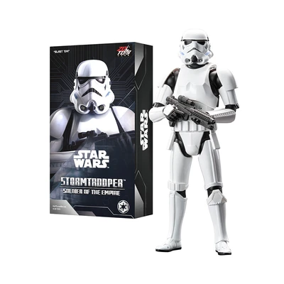 Gambar Top Gear ZD Infinite Action Figure X Star Wars Stormtrooper 18 cm - Putih