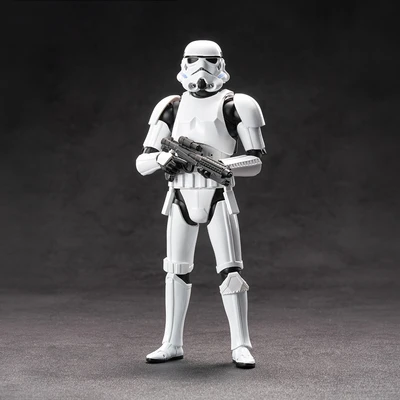 Gambar Top Gear ZD Infinite Action Figure X Star Wars Stormtrooper 18 cm - Putih