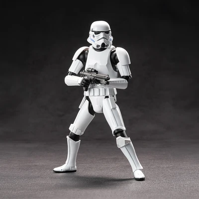 Gambar Top Gear ZD Infinite Action Figure X Star Wars Stormtrooper 18 cm - Putih