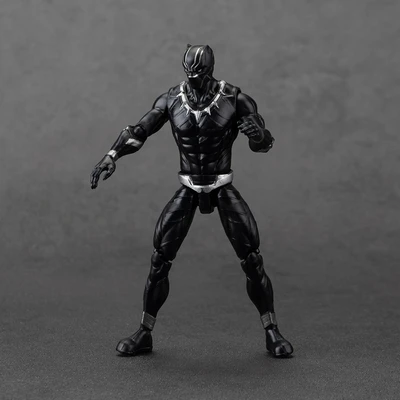Gambar Top Gear ZD Infinite Action Figure S Avenger Black Panther 11 cm - Hitam