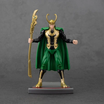 Gambar Top Gear ZD Infinite Action Figure S Avenger Loki 11 cm - Hijau/Gold