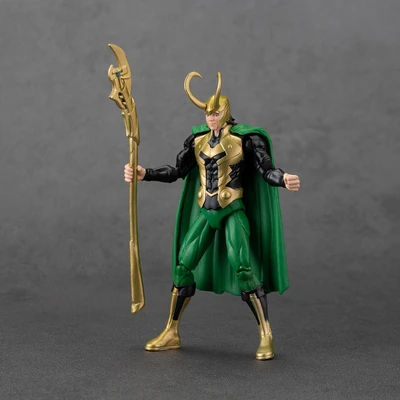 Gambar Top Gear ZD Infinite Action Figure S Avenger Loki 11 cm - Hijau/Gold
