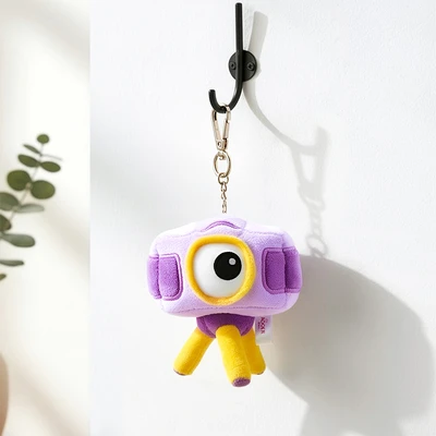 Gambar Disney Toy Story Gantungan Kunci Boneka Plush Snappy - Ungu/Kuning