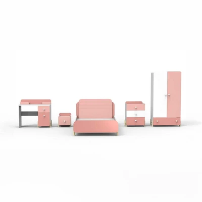 Gambar Informa Daisy Set Kamar Tidur Anak - Pink