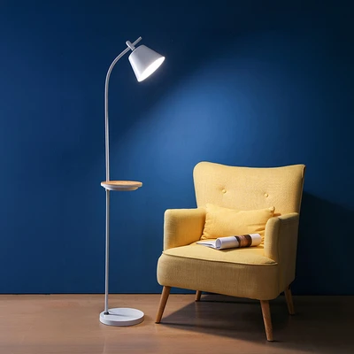 Gambar Eglare Beam Lampu Lantai LED Dengan Wireless Charging 3CCT 10 Watt - Putih