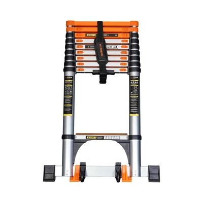 Gambar Fixsteps Tangga Teleskopik Aluminium 3.9 Meter 10 Step - Silver
