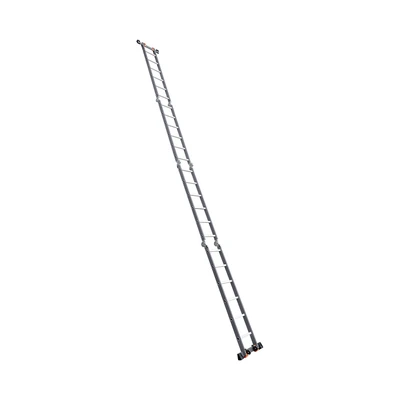 Gambar Fixsteps Tangga Lipat Aluminium 6.97 Meter 4x6 Step - Abu-Abu