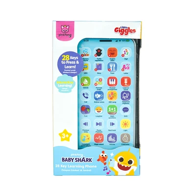 Gambar Baby Shark Learning Phone - Biru/Putih