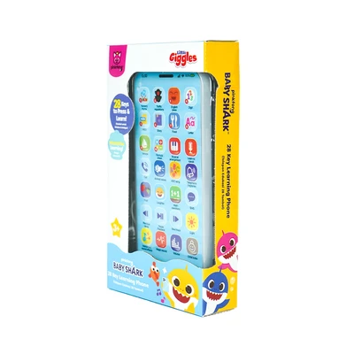 Gambar Baby Shark Learning Phone - Biru/Putih