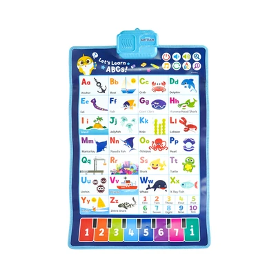 Gambar Baby Shark Learning Chart - Mix