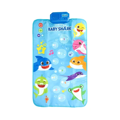 Gambar Baby Shark Play Poster - Biru