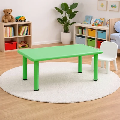 Gambar Paso Meja Anak Rectangle 120x60x50 cm - Hijau