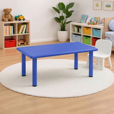 Gambar Paso Meja Anak Rectangle 120x60x50 cm - Biru