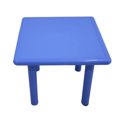Gambar Paso Meja Anak Square 60x60x50 cm - Biru
