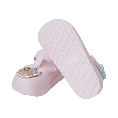 Gambar Ataru Sandal Anak Clogs Tbar Bear 34/35 - Pink