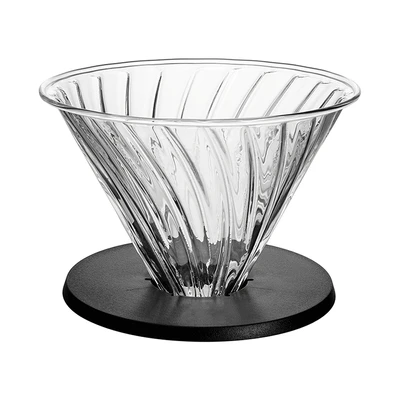 Gambar Culinart Coffee Dripper V60 Kaca 1-2 Cups Transparan