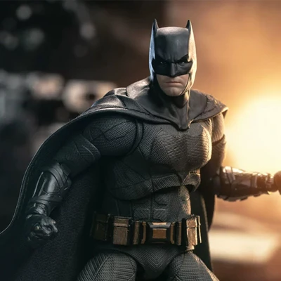 Gambar Top Gear Fondjoy Action Figure DC Comics Batman Light Armored Suit 19.5 cm - Hitam