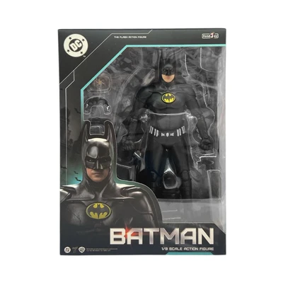 Gambar Top Gear Fondjoy Action Figure DC Comics Batman Michael Keaton 19.5 cm - Hitam