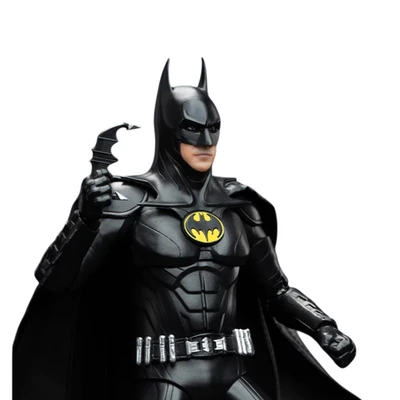 Gambar Top Gear Fondjoy Action Figure DC Comics Batman Michael Keaton 19.5 cm - Hitam
