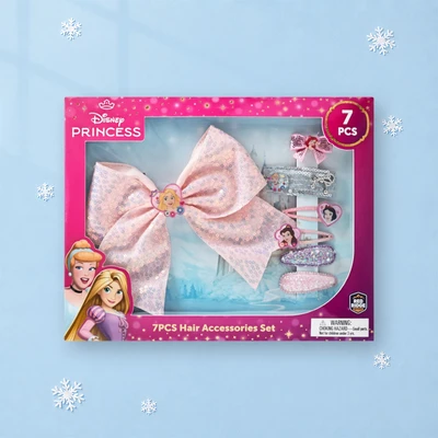 Gambar Disney Princess Aksesoris Rambut Anak Set 7 pcs - Mix