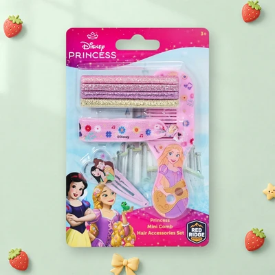 Gambar Disney Princess Set Sisir & Aksesoris Rambut Anak - Mix